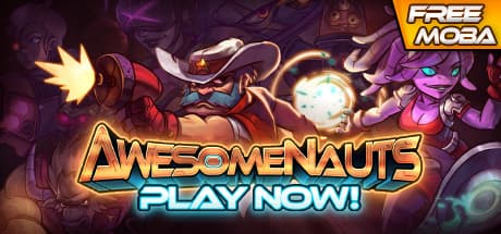 Awesomenauts Steam header image