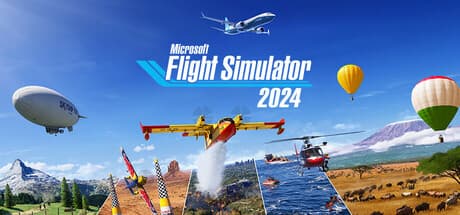 Microsoft Flight Simulator 2024 Steam header image