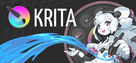 Krita Steam header image