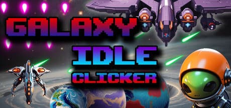 Galaxy Idle Clicker Steam header image