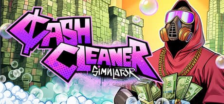Cash Cleaner Simulator Steam header image
